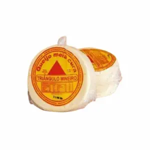 Queijo Meia Cura Triangulo Mineiro 1Kg