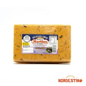 Doce de leite com Ameixa em barra 500g