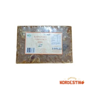Rapadura com  coco 600g