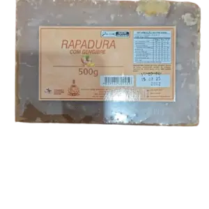 Rapadura com Gengibre 400g